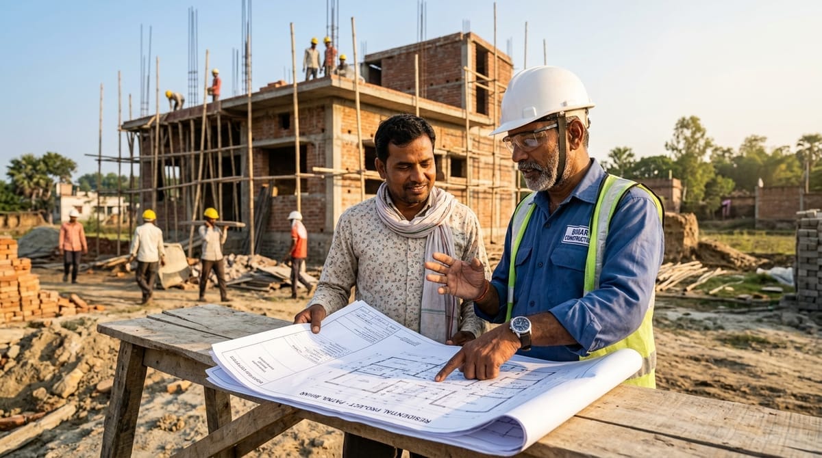 How to Choose a Labour Contractor for House Construction in Muzaffarpur