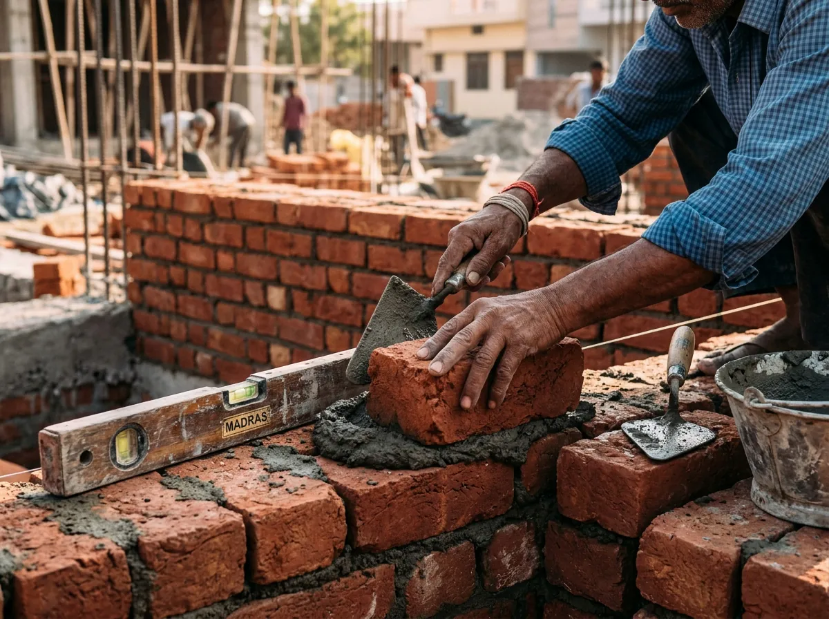 ईंट की जुड़ाई (Brickwork)