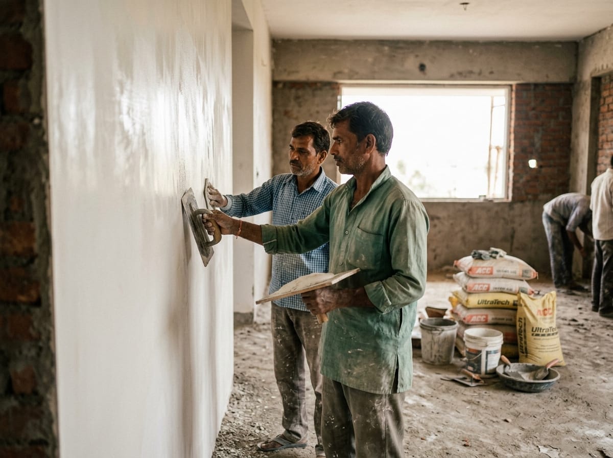 Plastering & Surface Finishing